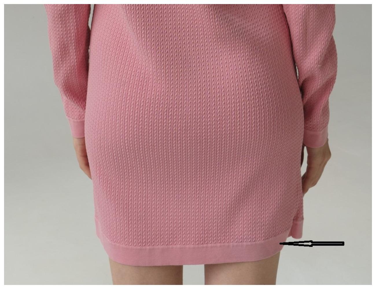 Chanel & Karl Lagerfeld 2011 CC Logo Cotton Silk Dress Pink For Sale 12