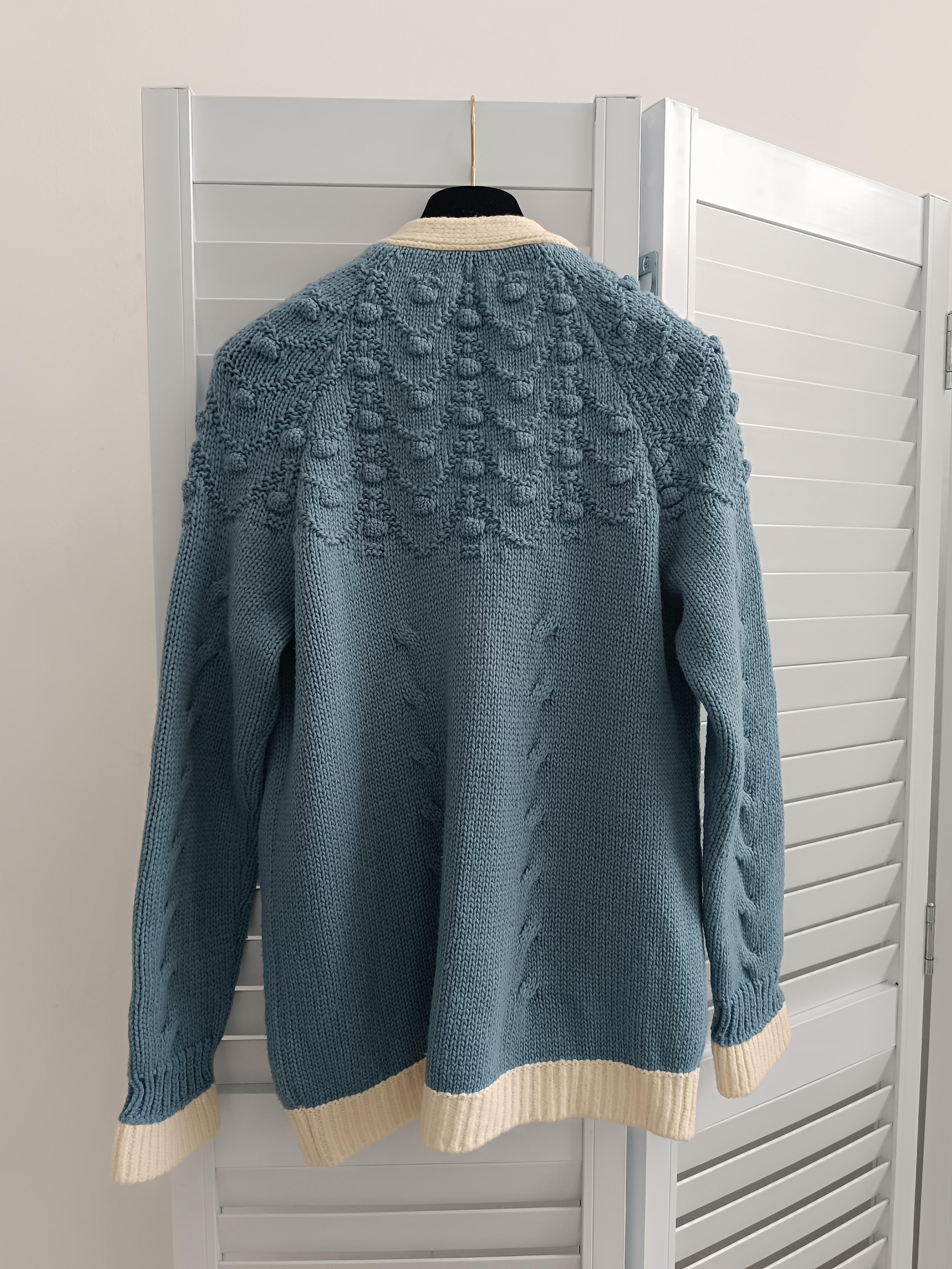 Chanel & Karl Lagerfeld 2014 – 2015, Paris-Salzburg 15PF Flower Patch Cardigan For Sale 8