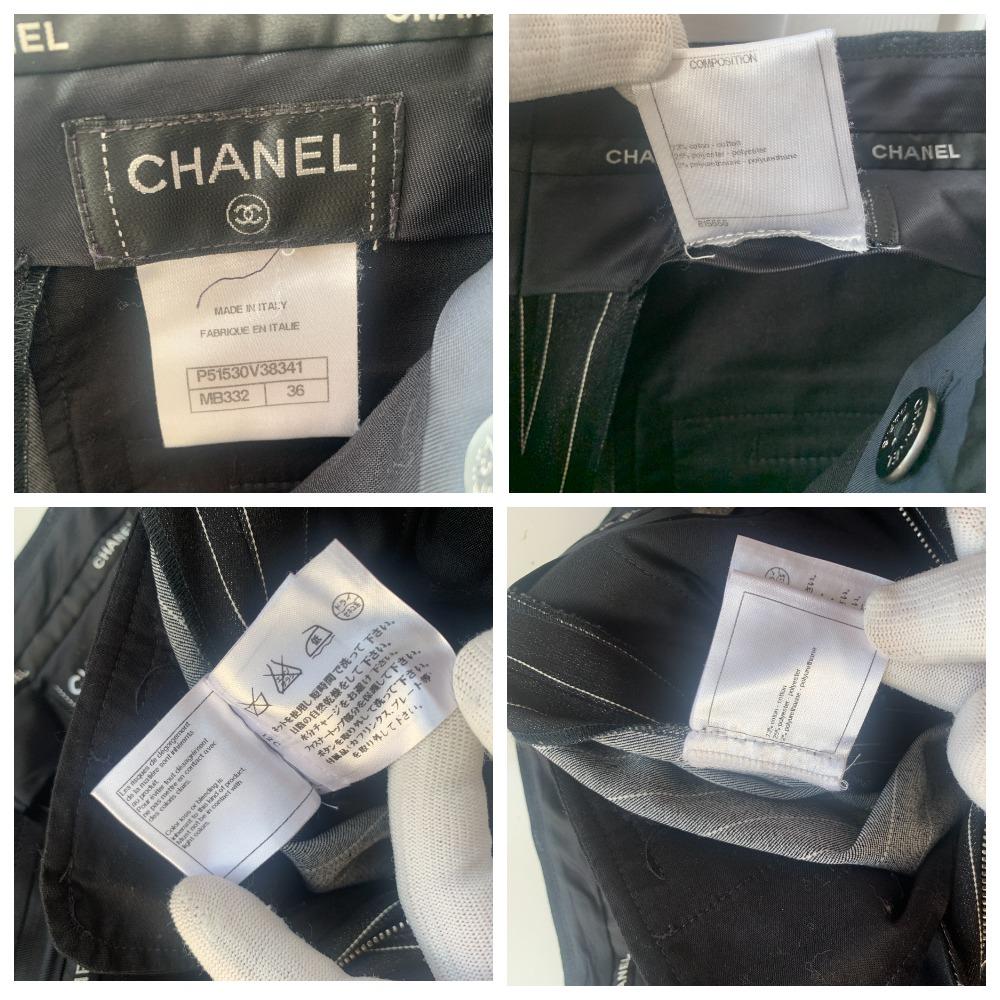 Chanel & Karl Lagerfeld 2015 long runway shorts For Sale 7
