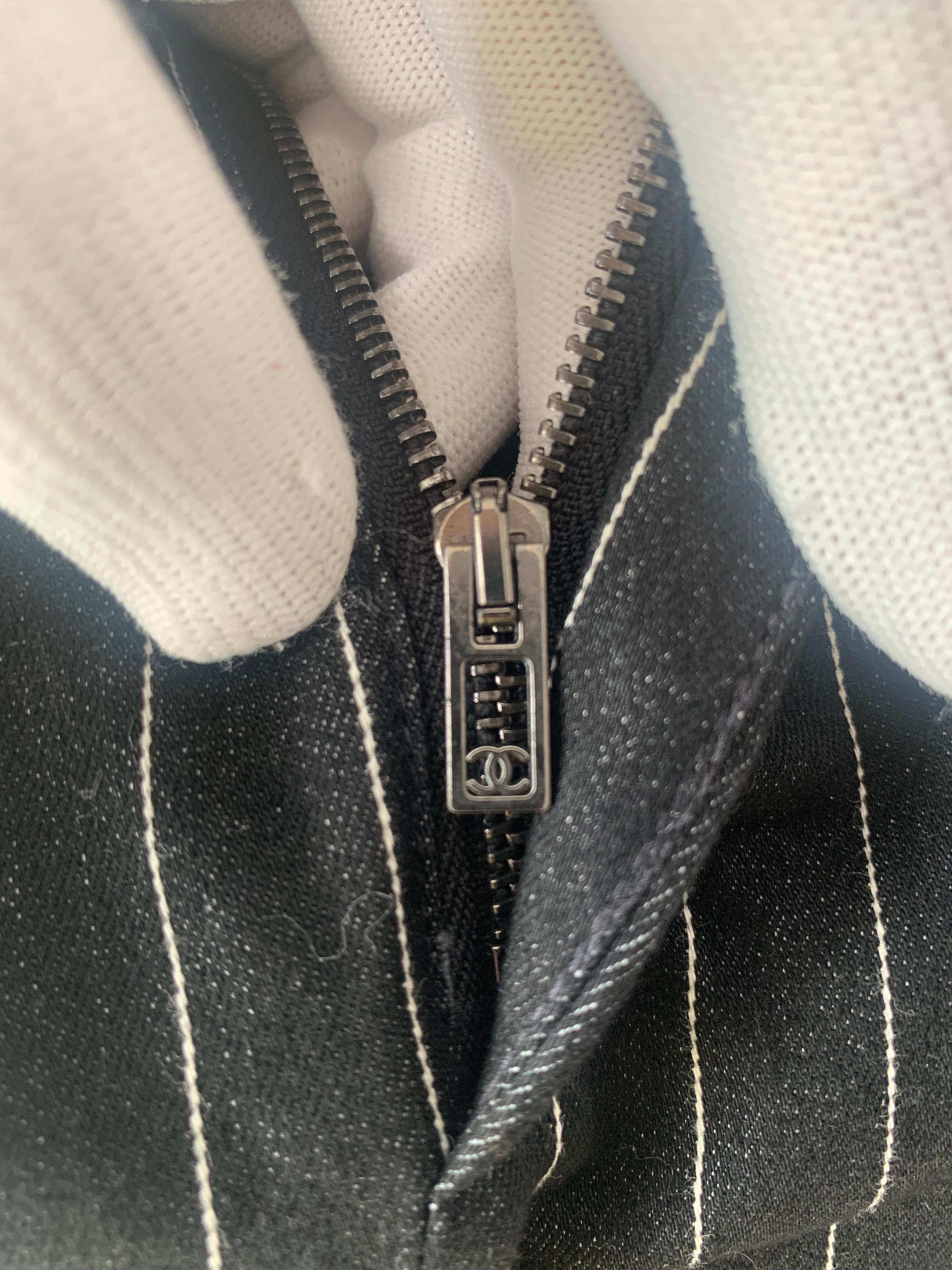 Chanel & Karl Lagerfeld 2015 long runway shorts For Sale 9