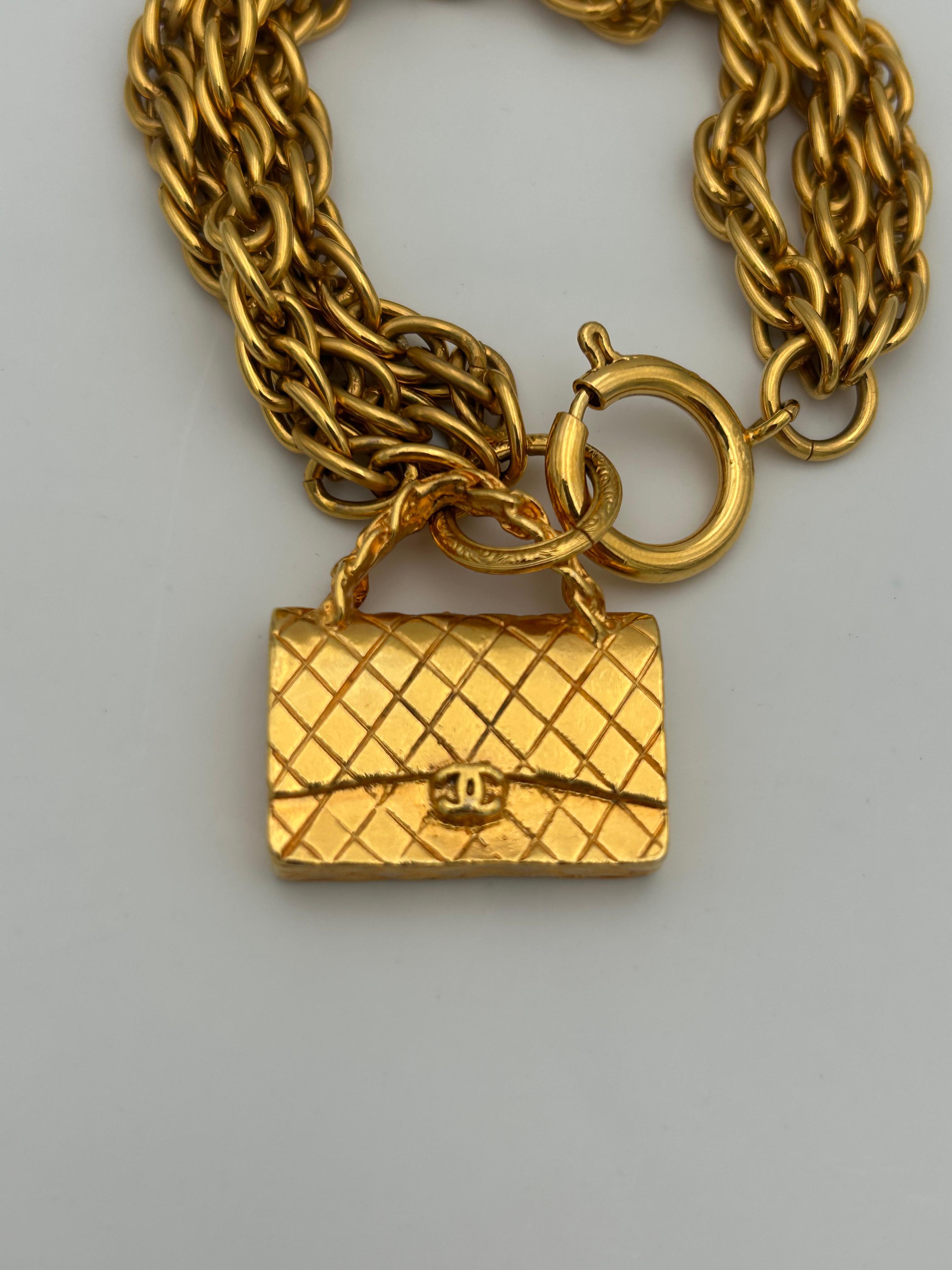 Bracciale con charme Karl Lagerfeld for Chanel, anni '80 In condizioni buone in vendita a Palm Beach, FL