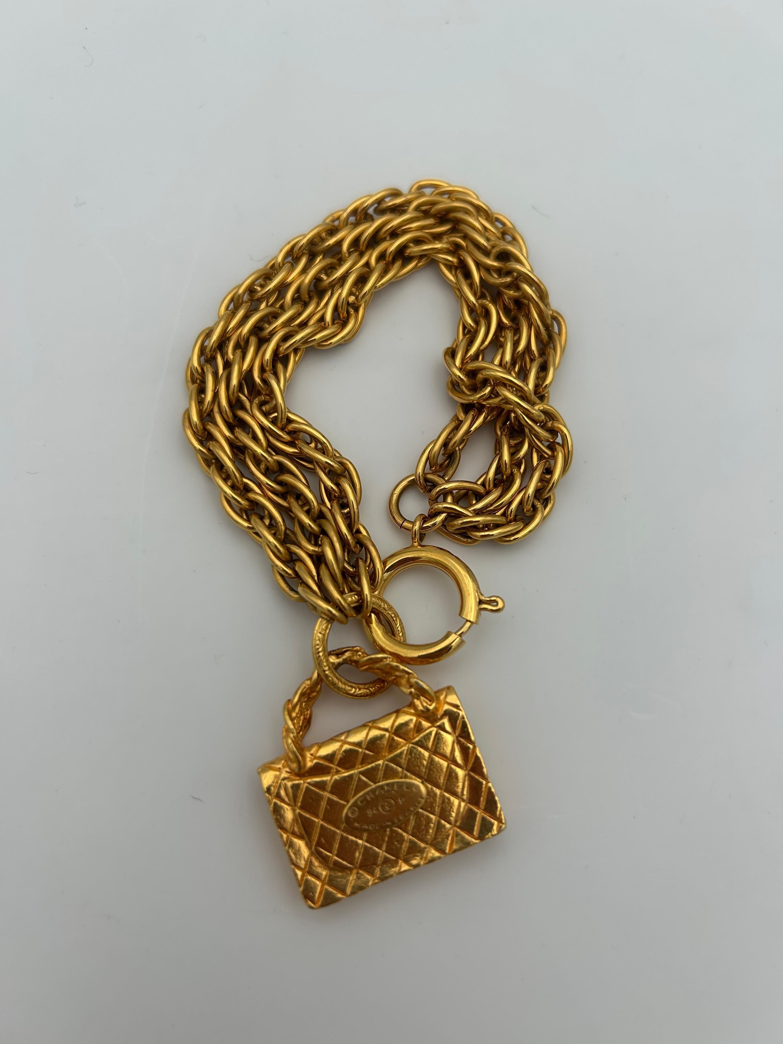 Bracciale con charme Karl Lagerfeld for Chanel, anni '80 in vendita 1