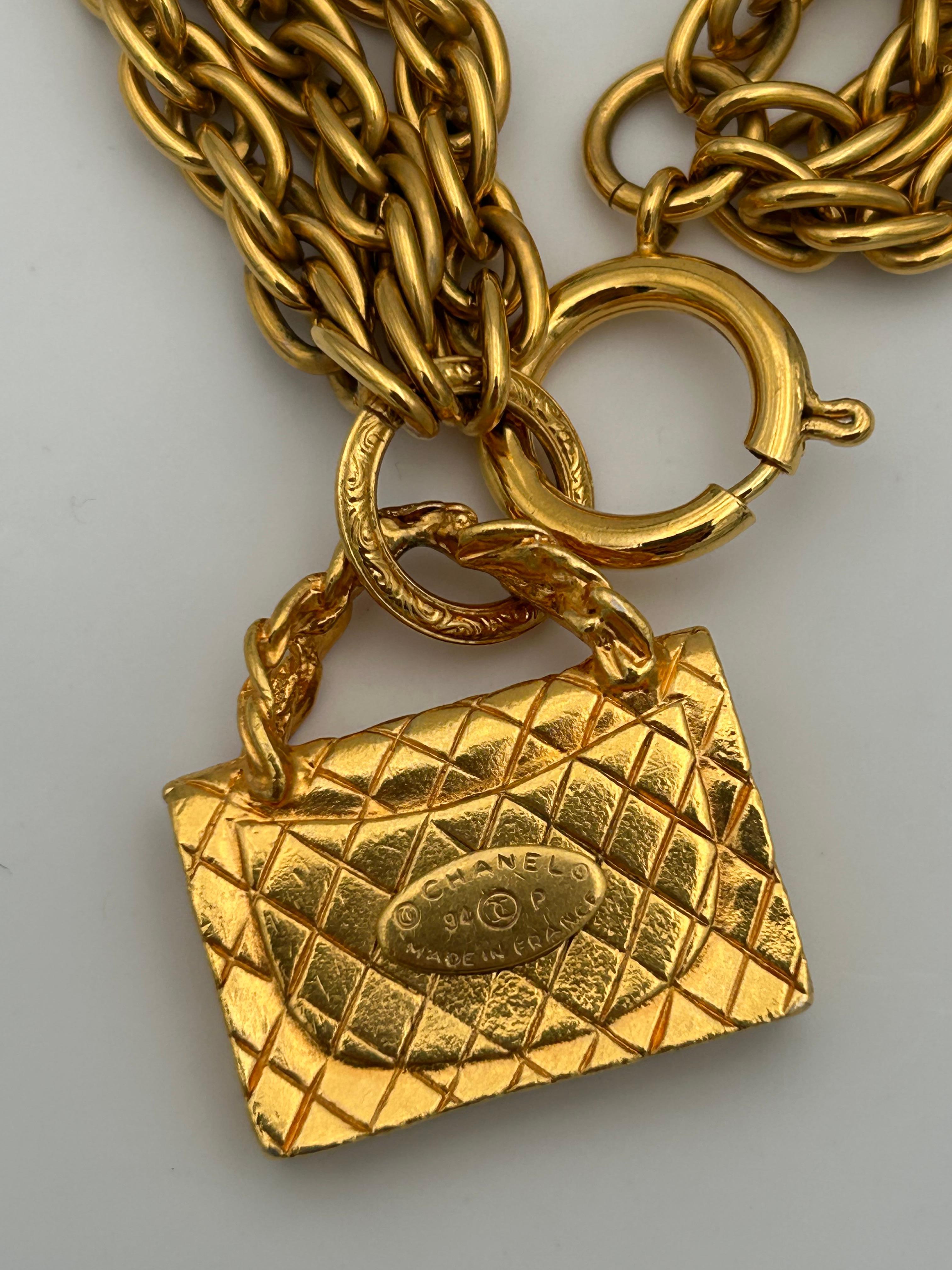 Bracciale con charme Karl Lagerfeld for Chanel, anni '80 in vendita 2