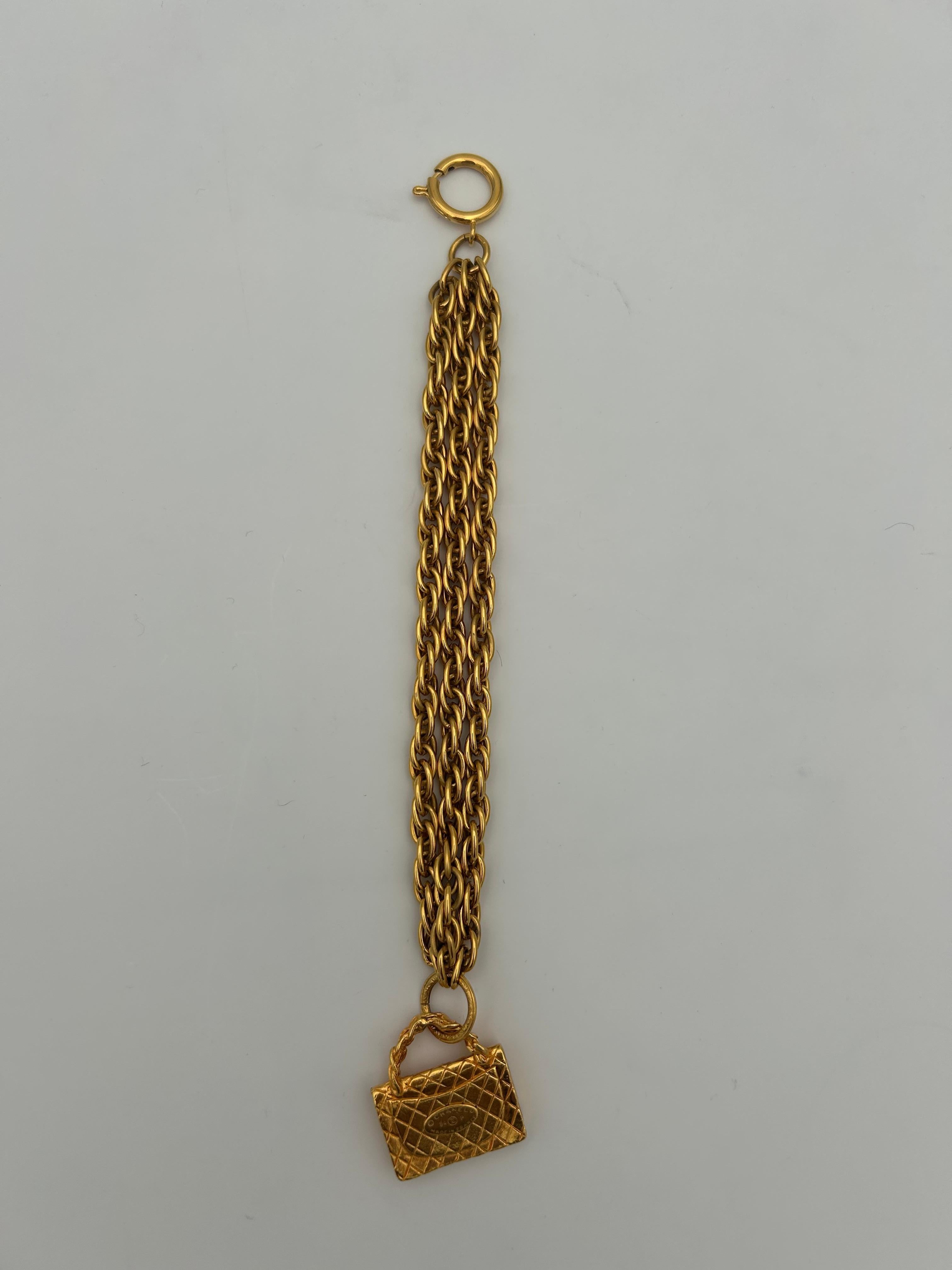 Bracciale con charme Karl Lagerfeld for Chanel, anni '80 in vendita 3