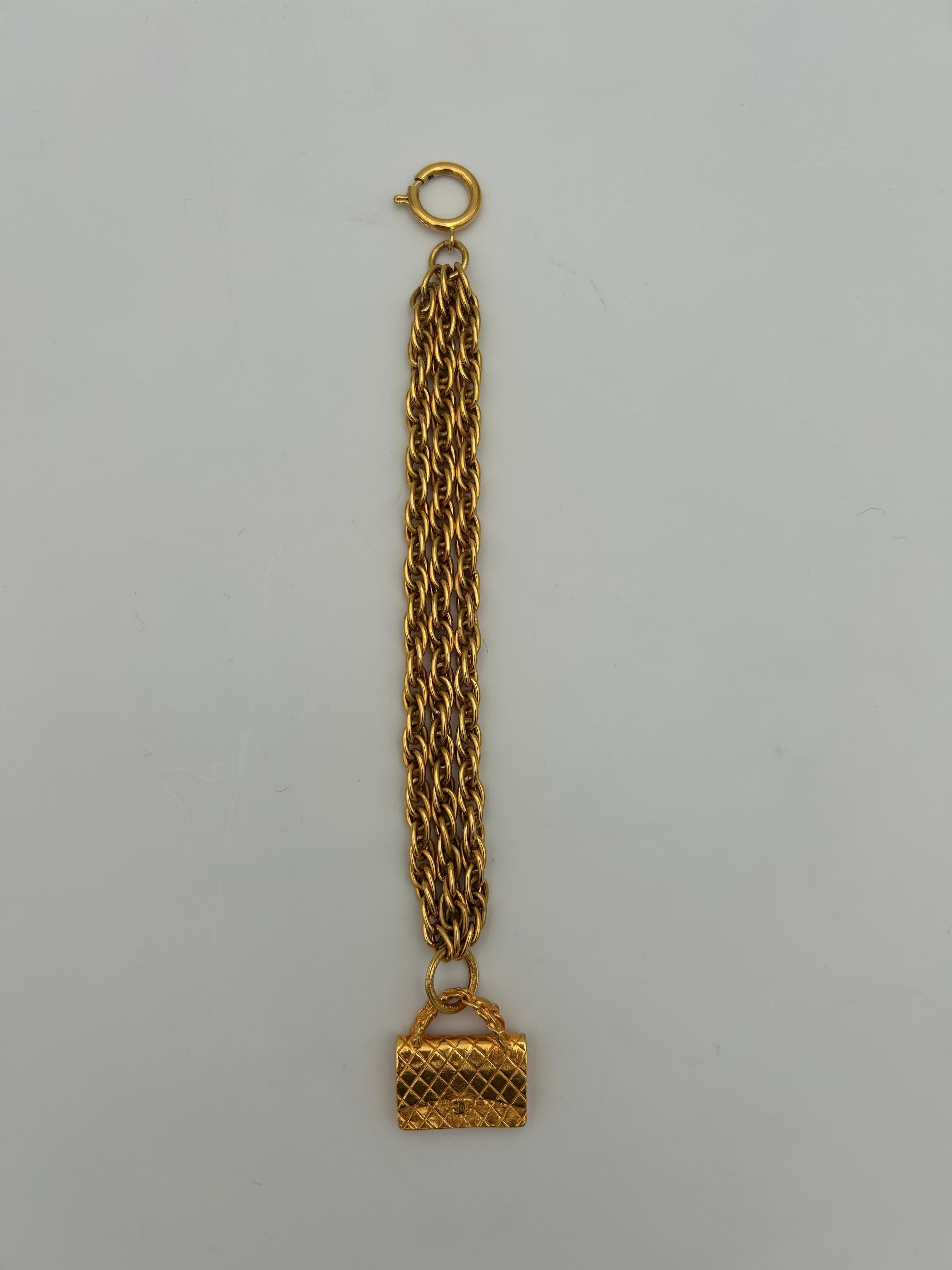 Bracciale con charme Karl Lagerfeld for Chanel, anni '80 in vendita 4
