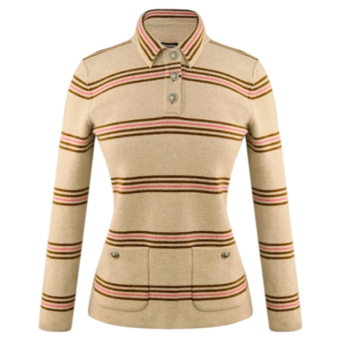 Chanel & Karl Lagerfeld Pre-Fall 2014 Paris-Dallas cashmere sweater jumper