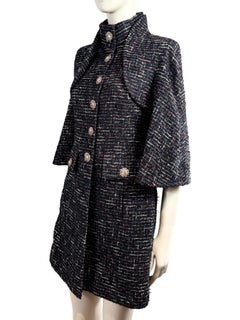 Chanel Karl Lagerfeld Resort 2015 Dubai Look 14 Gripoix Tweed coat