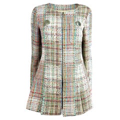 Chanel Karl Lagerfeld Spring 2017 Multicolor tweed jacket