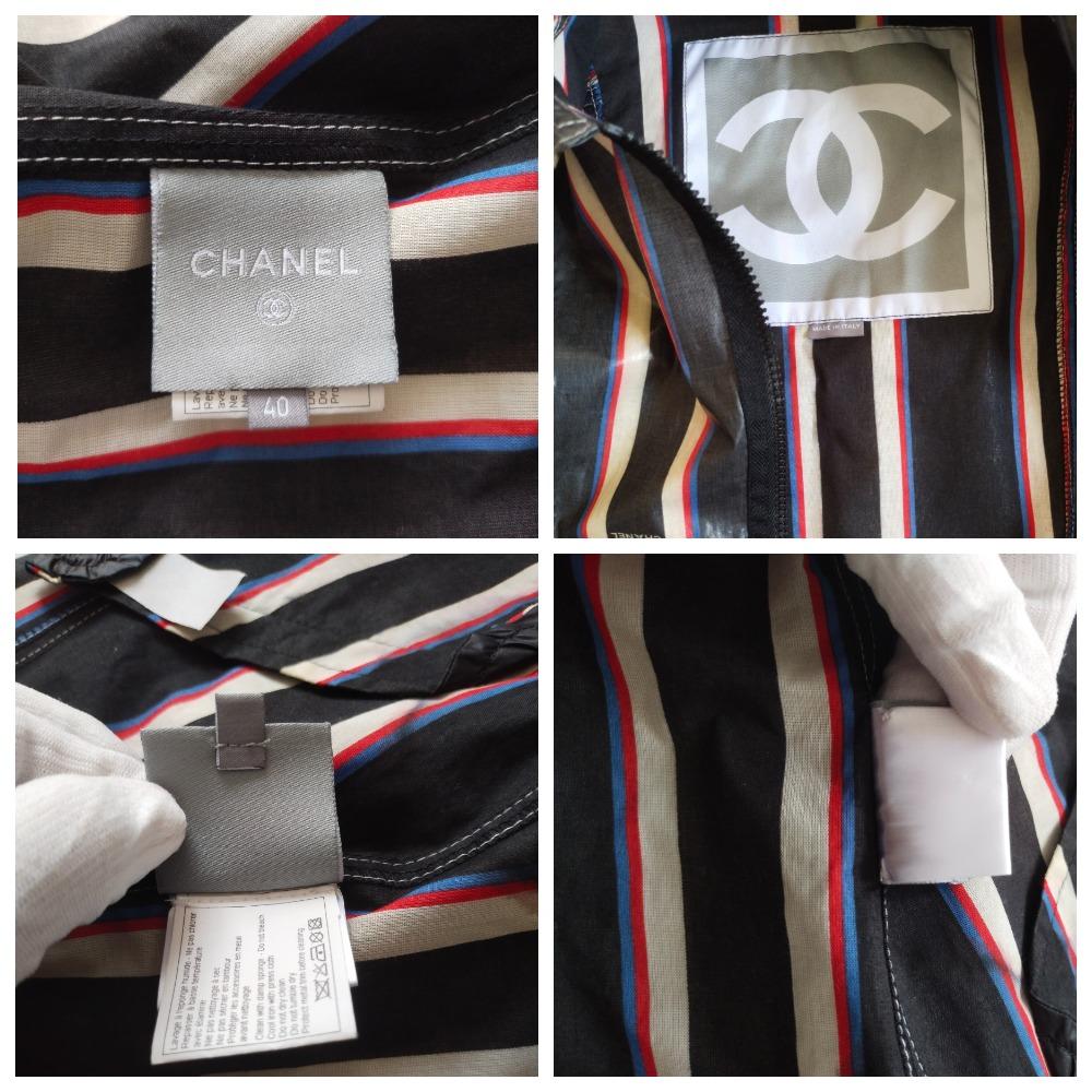 Chanel & Karl LagerfeldVintage Collection Raincoat logo Sport Line coat 2007 5