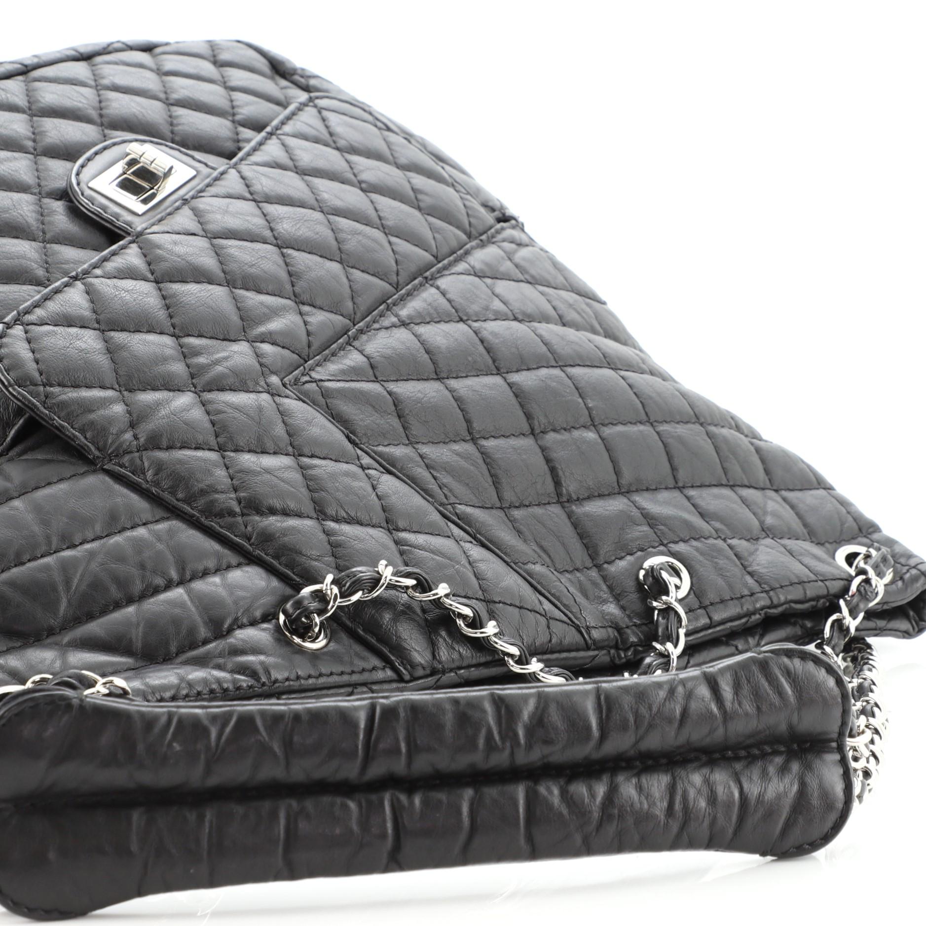 Chanel Karl's Fantasy Cabas Tote Quilted Leather Medium 3