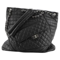 Chanel Karl's Fantasy Cabas Tote Quilted Leather Medium