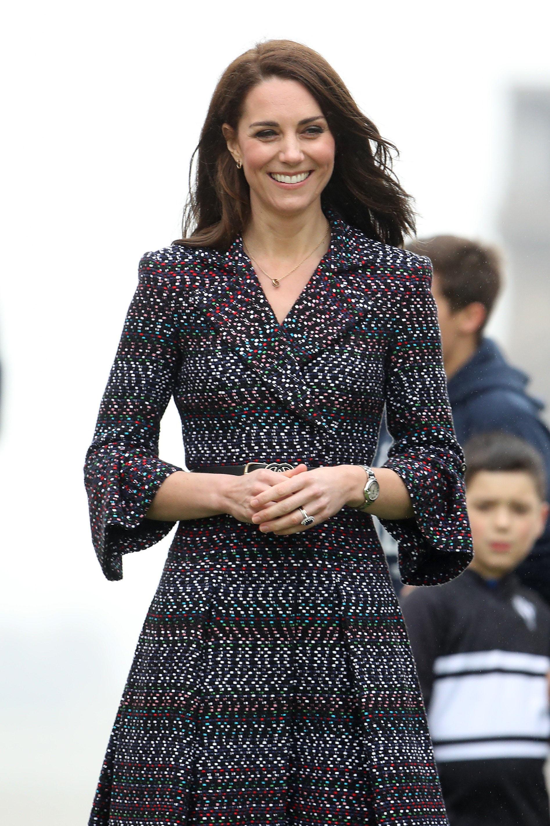 Chanel Kate Middleton Style Black Tweed Jacket 1