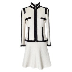 Chanel - Kate Moss - Combinaison en tweed à boutons CC iconique