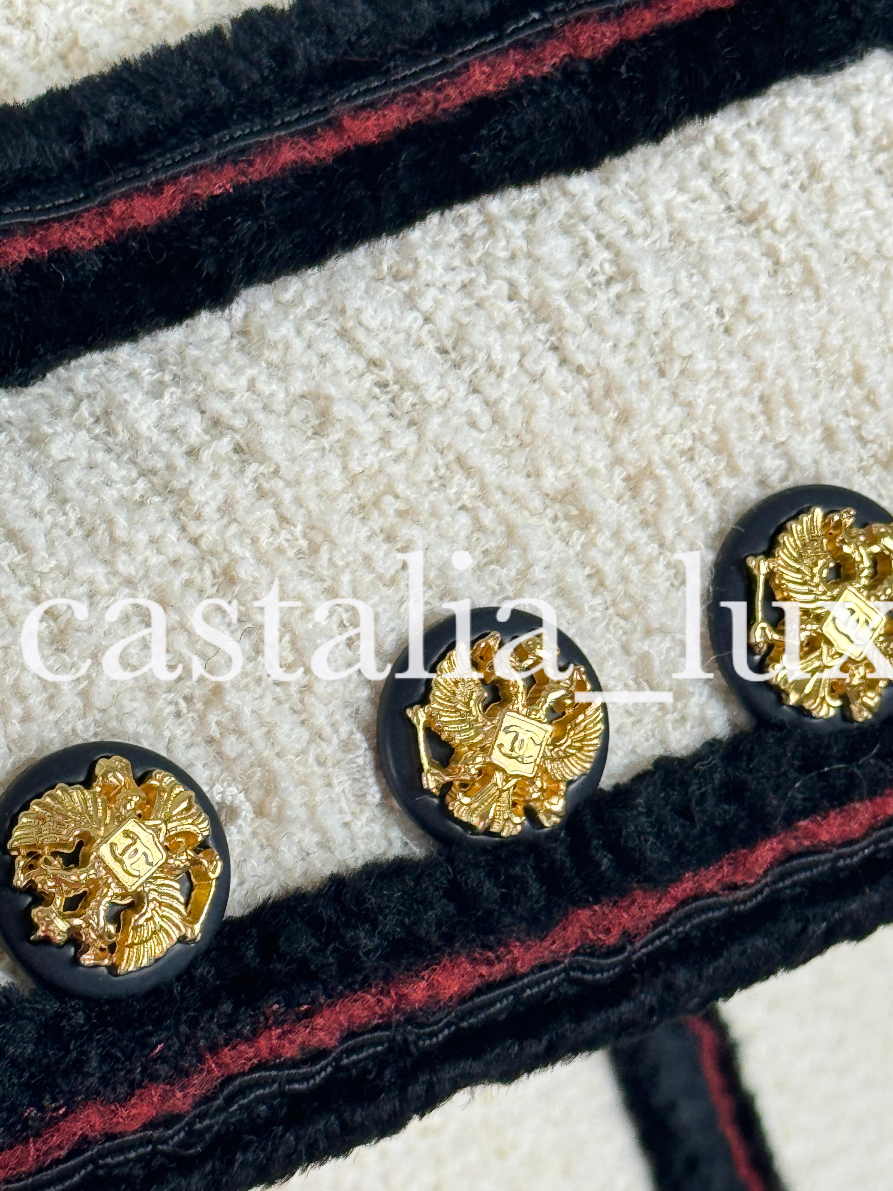 Chanel Kate Moss Stil Sammler Tweed Jacke im Angebot 9