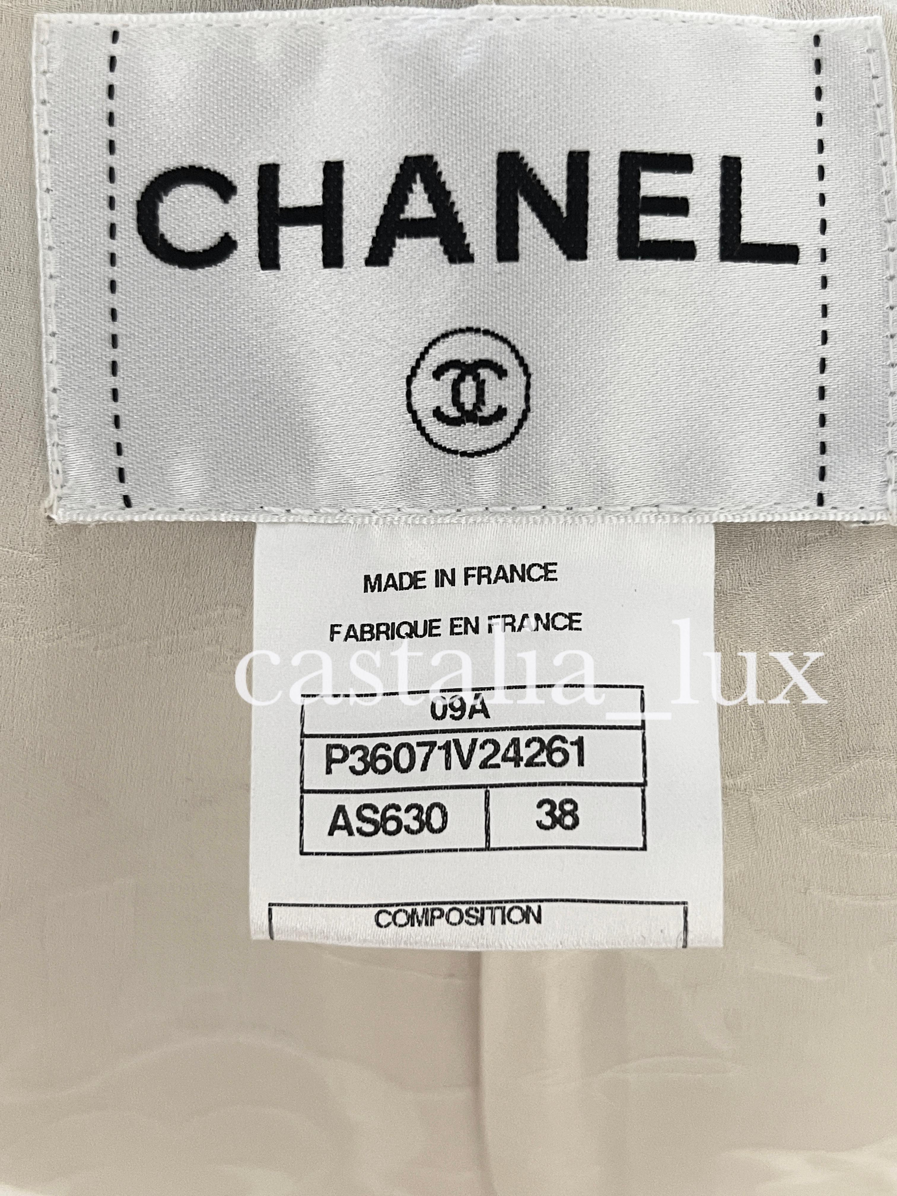 Chanel Kate Moss Stil Sammler Tweed Jacke im Angebot 15