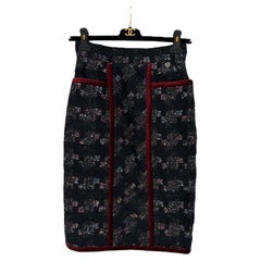 Chanel Keira Knightley Style Tweed Skirt