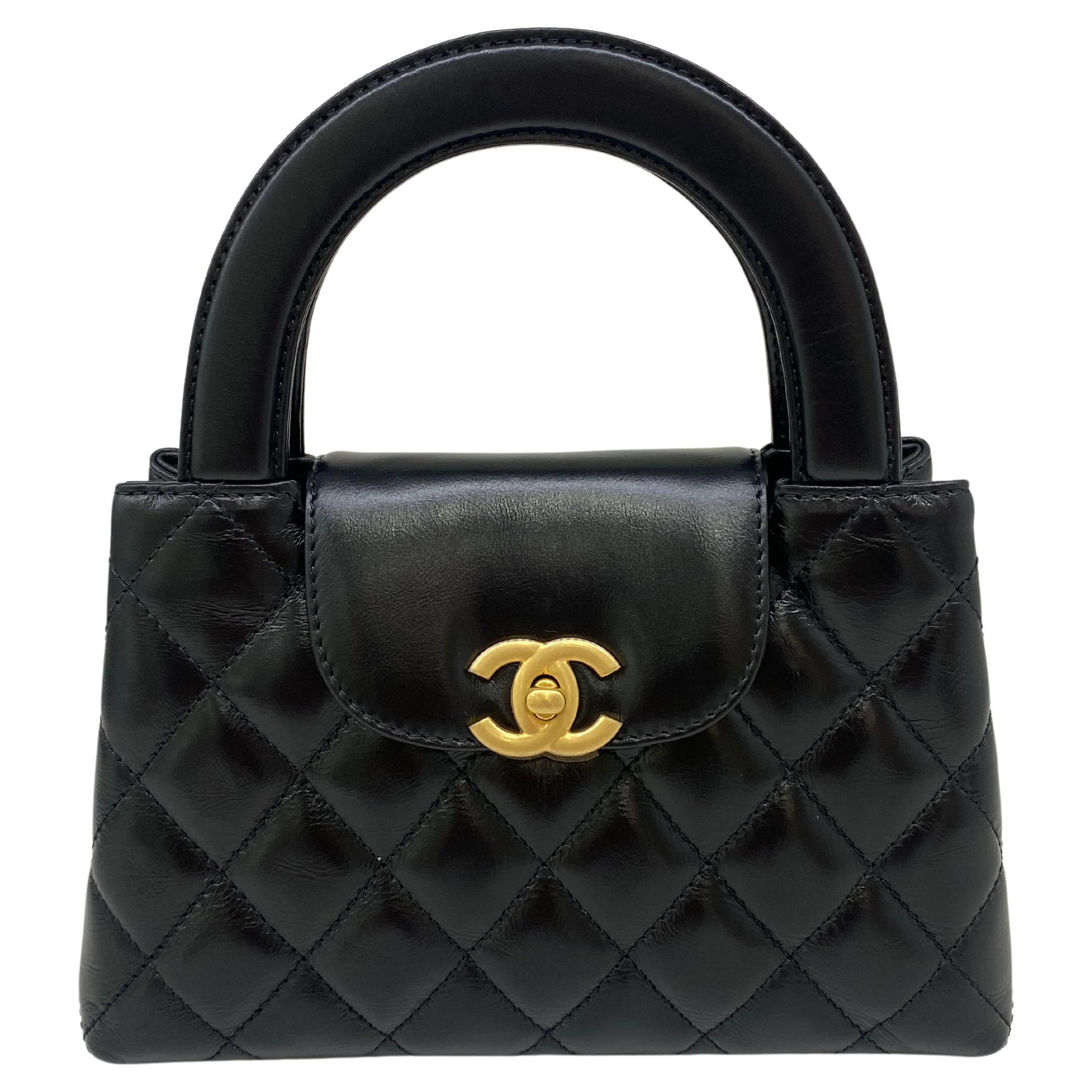 Chanel Kelly Black GHW For Sale