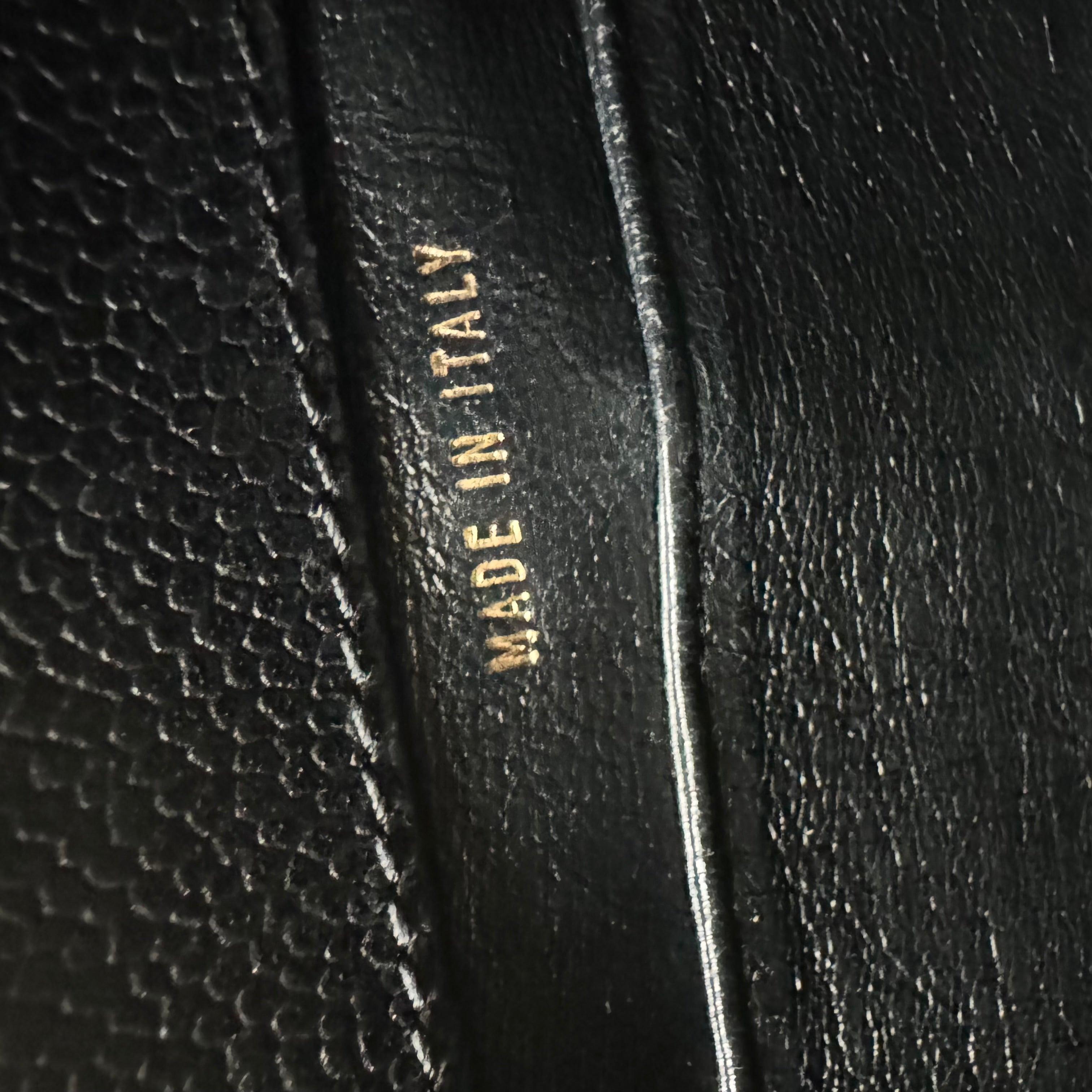 Chanel Kelly Top Handle Bag Black Caviar Leather, 2000-2002 8