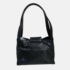 Chanel Kelly Top Handle Bag Black Caviar Leather, 2000-2002