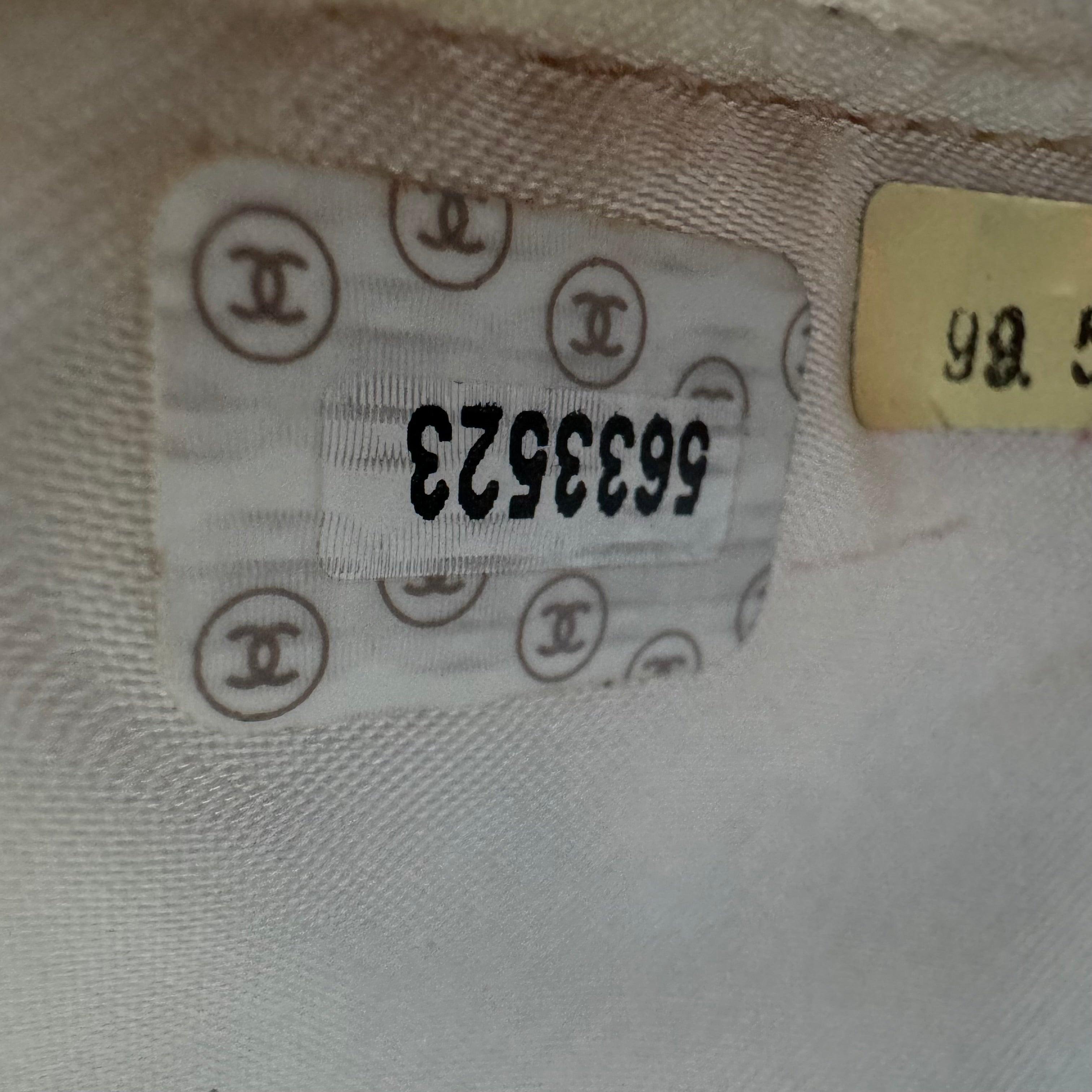 Chanel Kelly Top Handle Bag White Leather For Sale 14