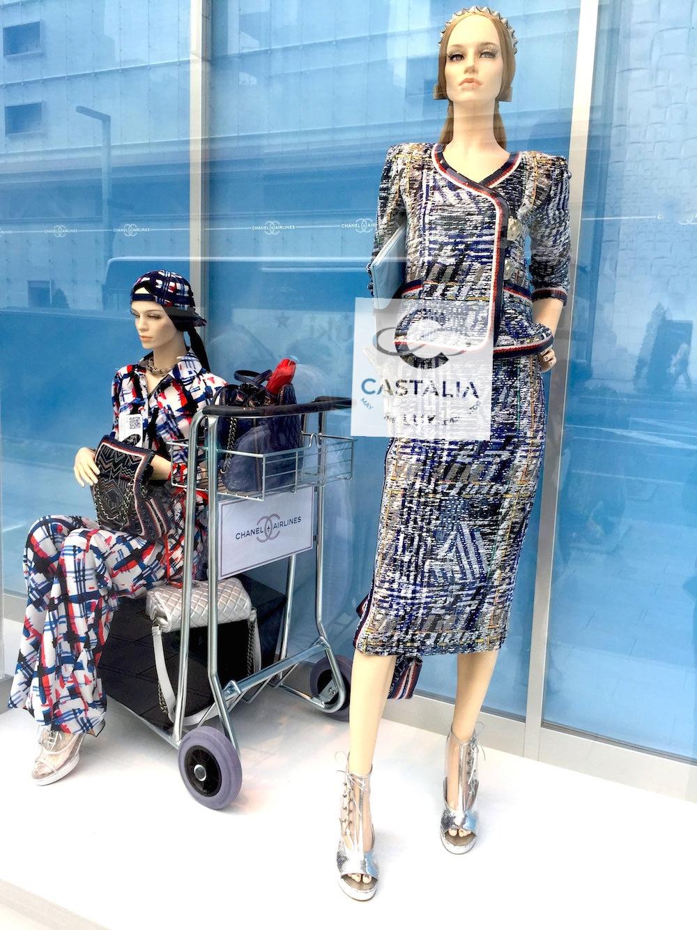 Chanel Kendall Jenner Style New Blue Lesage Tweed Jacket 36 FR 2