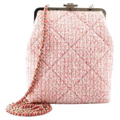 Chanel Kiss Lock Accordion Bag - Pink Shoulder Bags, Handbags - CHA720671