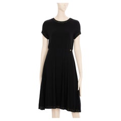 Chanel Knit Black Dress 38 FR