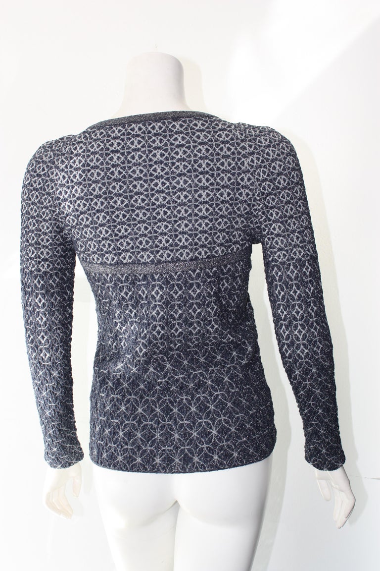Chanel Knit Sweater For Sale at 1stDibs