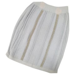 Chanel Knitted Multicolot Mini Skirt