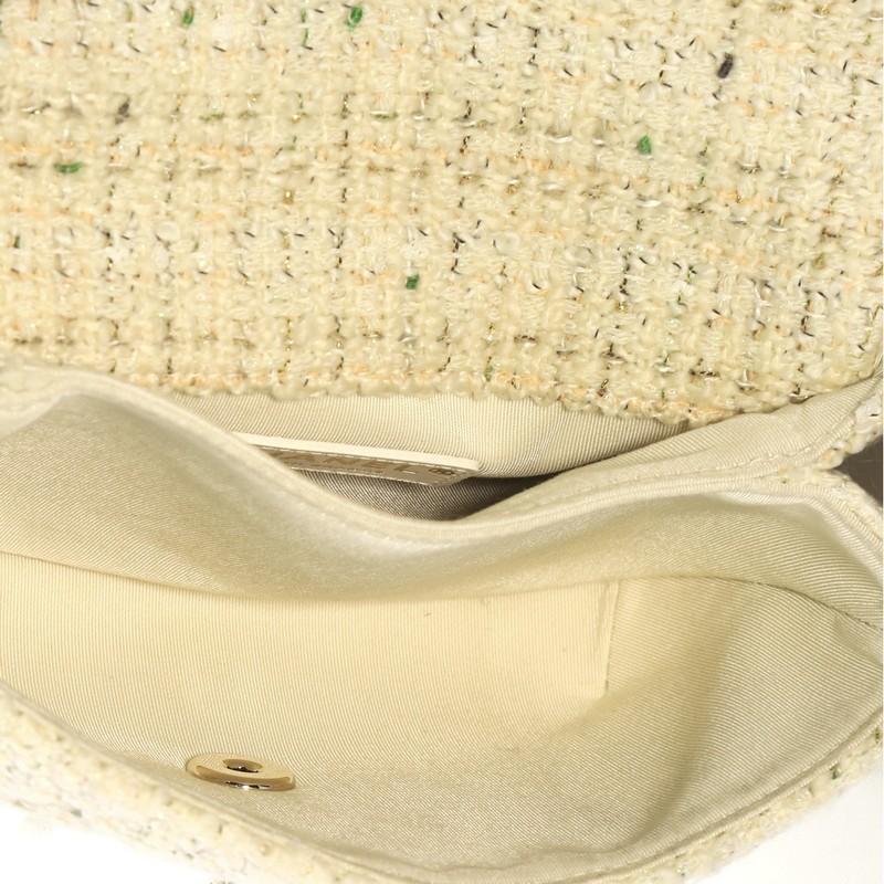 Chanel Knock on Wood Top Handle Bag Quilted Tweed Mini In Good Condition In NY, NY