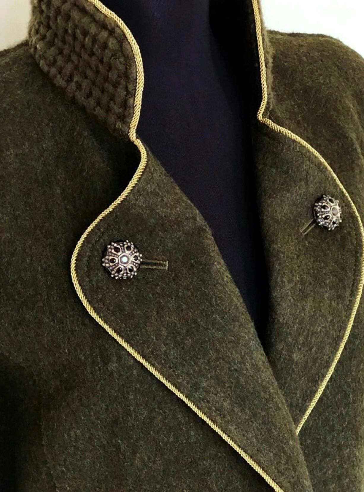Chanel Kris Jenner Jewel Buttons Tweed Coat 2