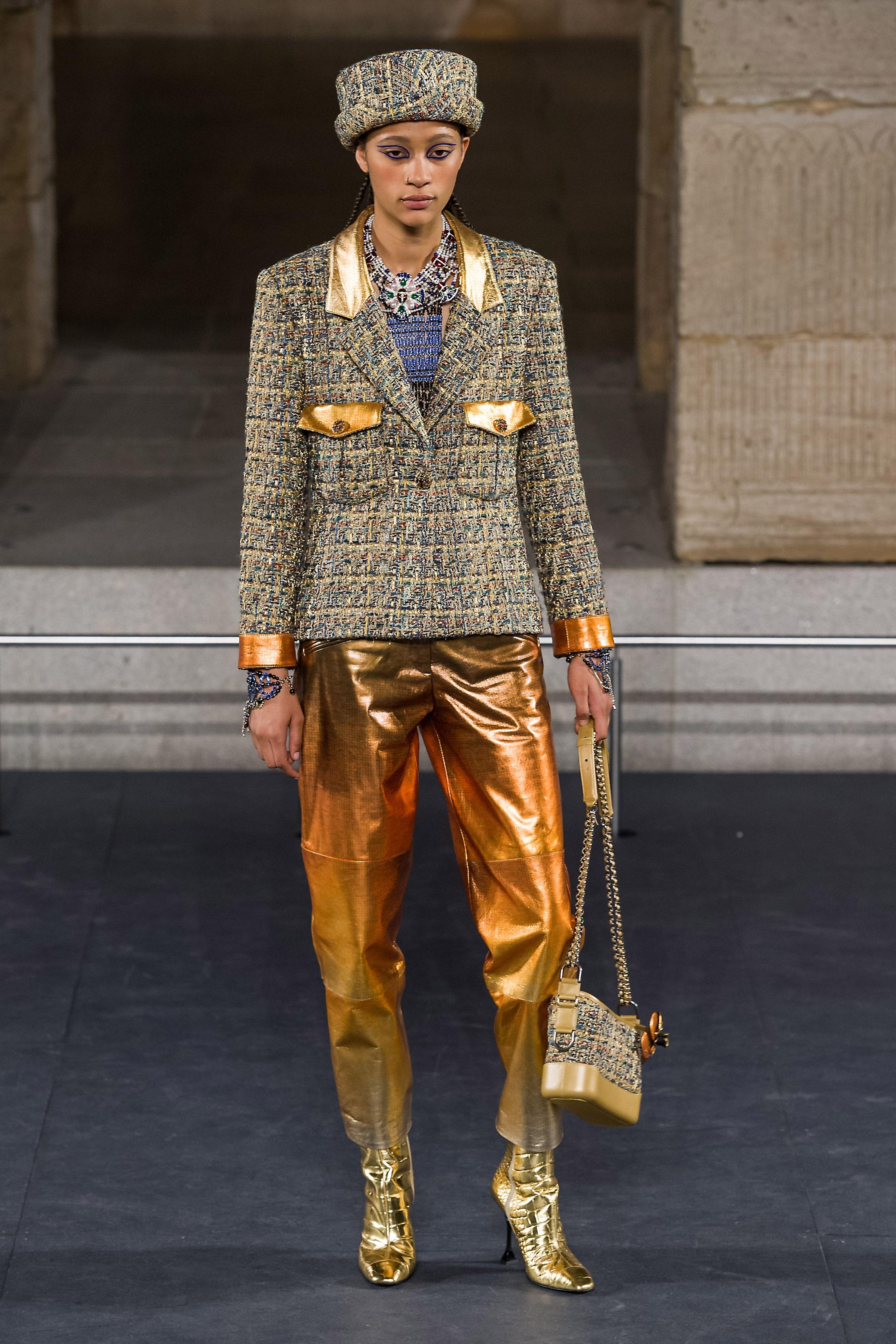Chanel Kristem Stewart Style Paris / Veste en tweed Egypte  en vente 1