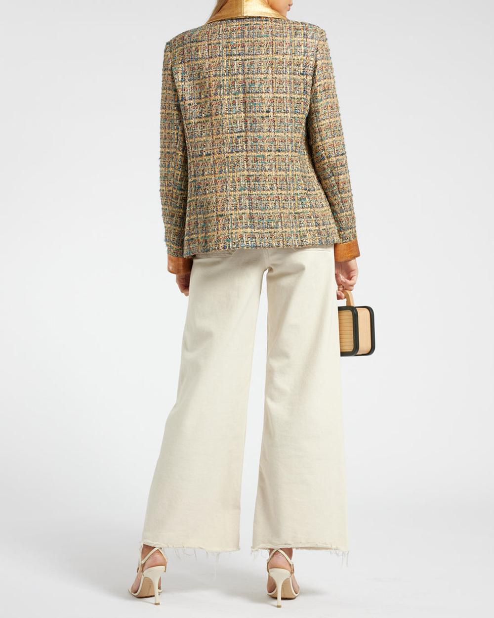 Chanel Kristem Stewart Style Paris / Egypt Tweed Jacket 4