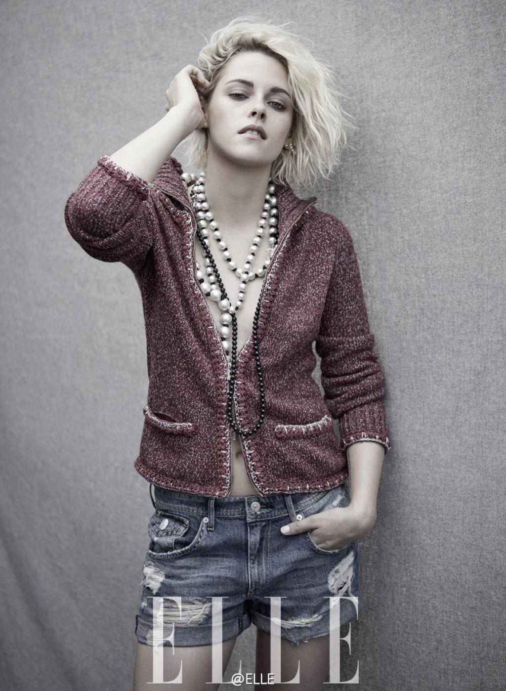 Women's or Men's Chanel Kristen Stewart Style Burgundy Cashmere Jacket 34 FR