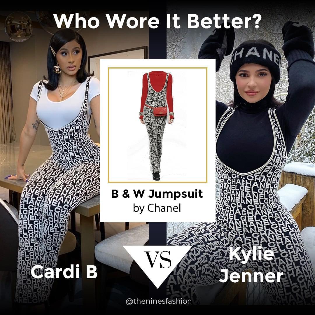 Chanel Kylie Jenner Stil Iconic Logo Bomberjacke im Zustand „Hervorragend“ in Dubai, AE