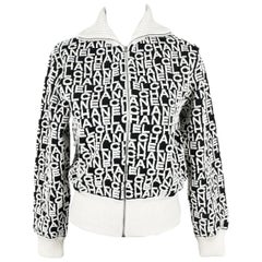 Chanel Kylie Jenner Style Iconic Logo Bomber Jacket