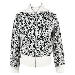 Chanel Kylie Jenner Style Iconic Logo Bomber Jacket