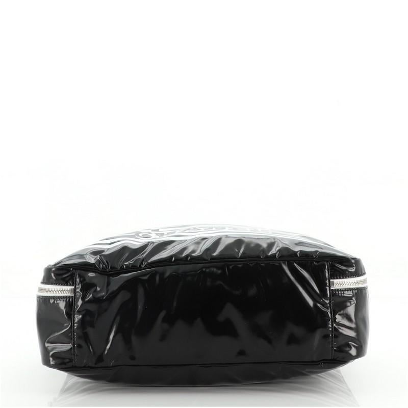 Chanel La Pausa Bay Camera Case Bag Printed Vinyl Large at 1stDibs