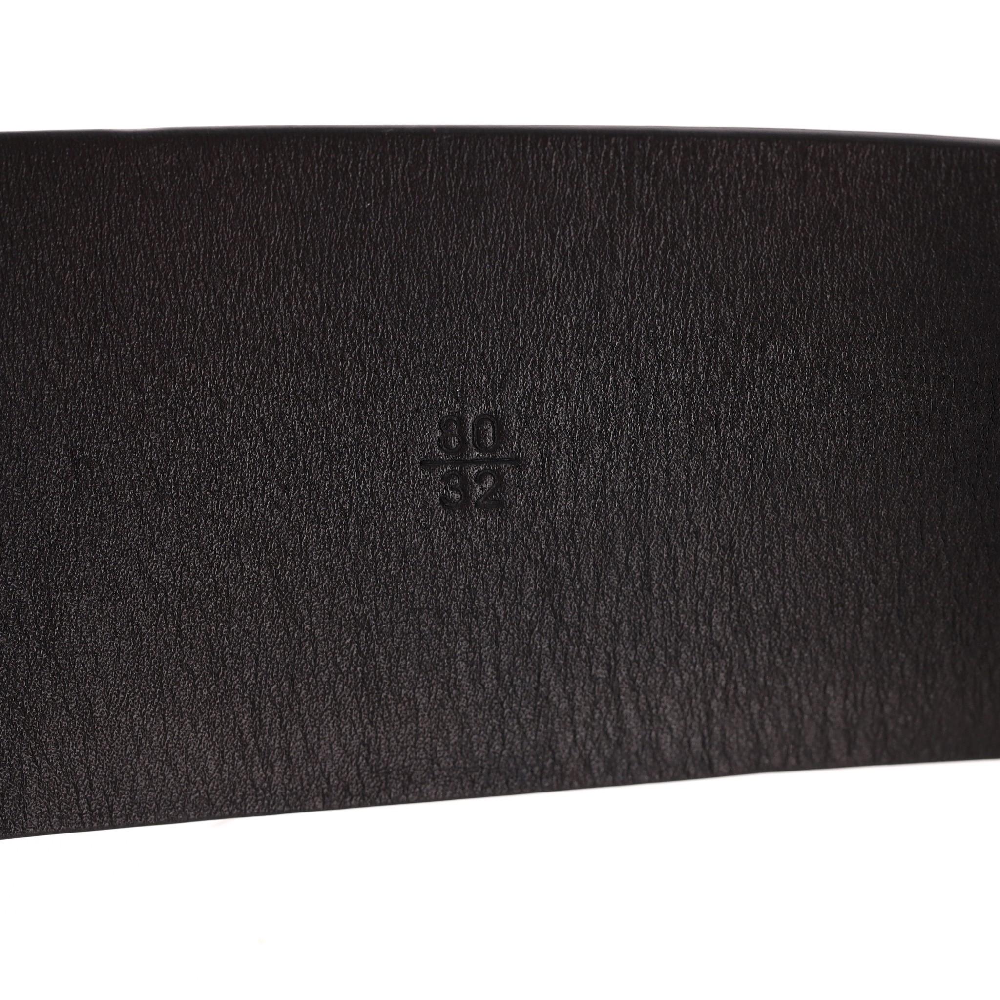 Chanel La Pausa 'CC' Logo Leather Belt For Sale 2