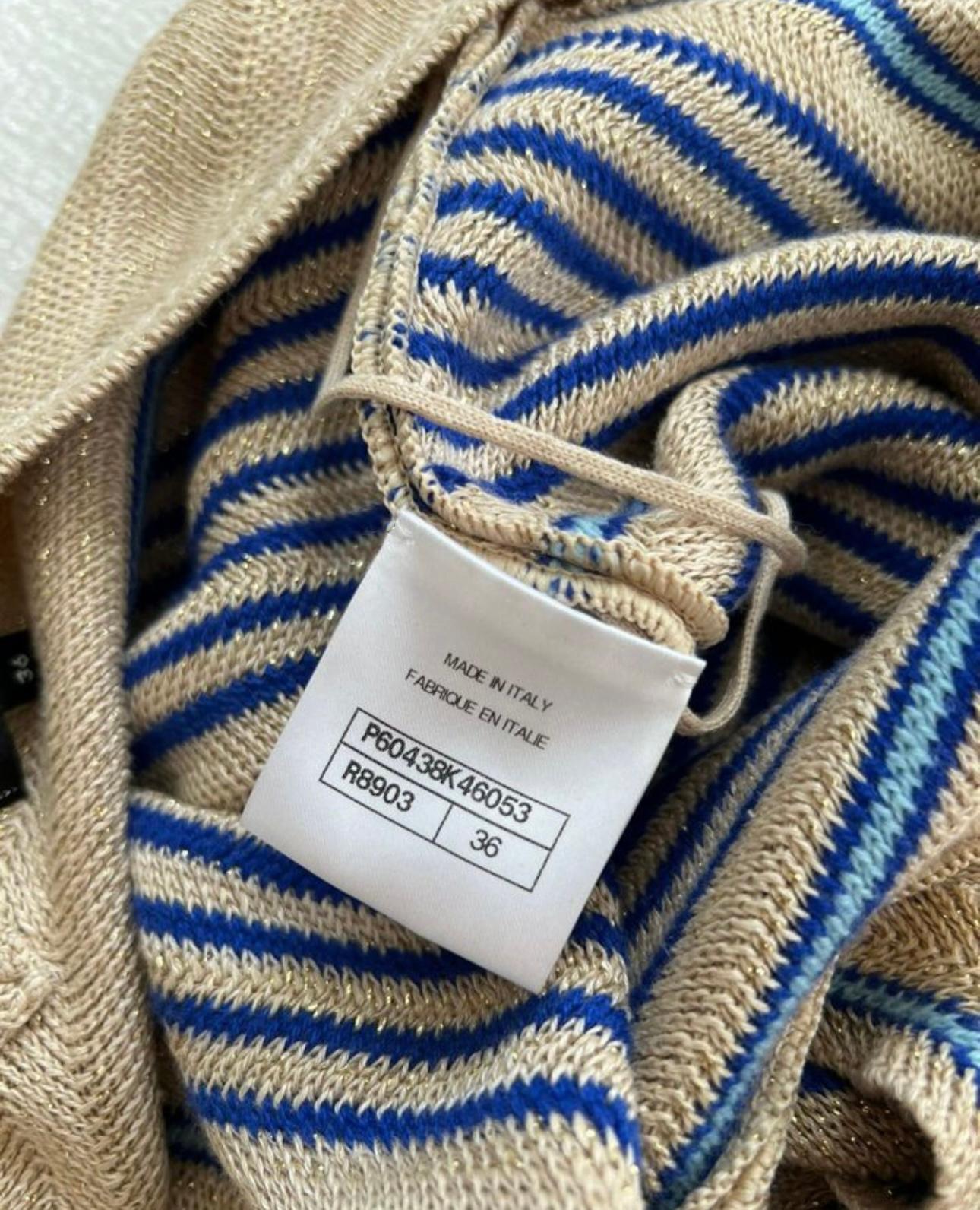 Chanel La Pausa Collection CC Loga Maxi Dress 4