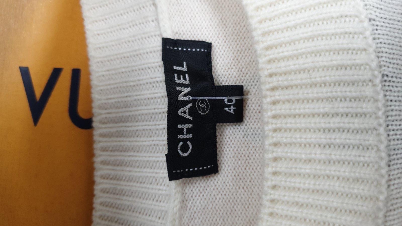 Chanel La Pausa Crew Neck Sweater Jumper  For Sale 2