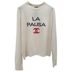 Chanel La Pausa Crew Neck Sweater Jumper