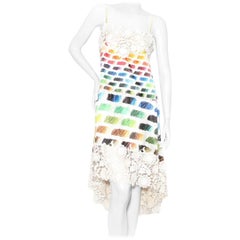 Chanel Lace Rainbow Dress S/S 2014 RTW