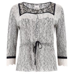 Chanel Lace Top/Cardigan