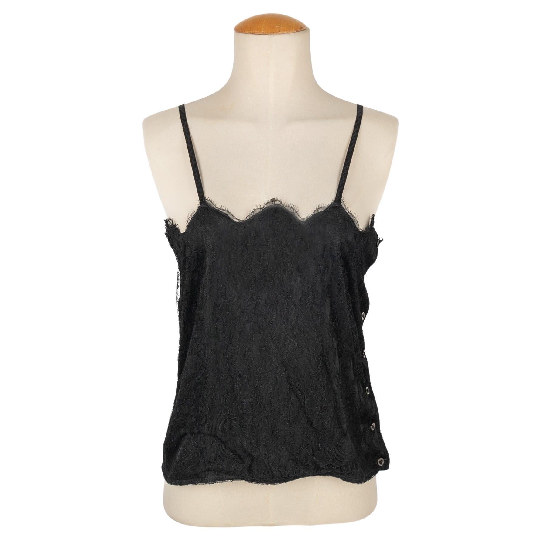 Chanel lace top For Sale