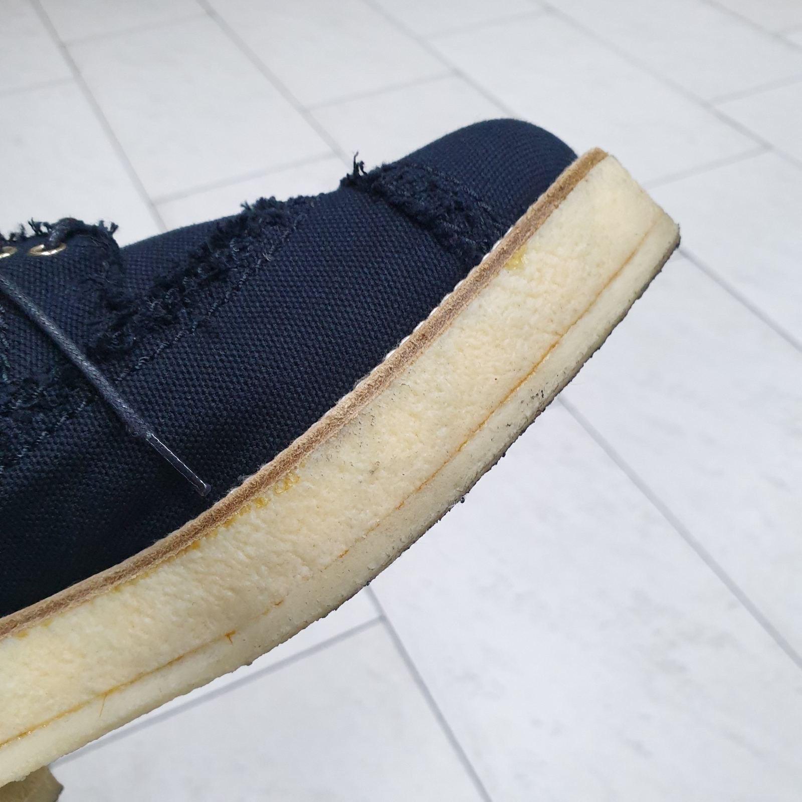 Chanel Lace-ups Navy Blue Oxfords For Sale 1