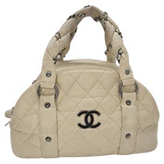 Chanel Lady Braid Bowling Bag Calfskin Small