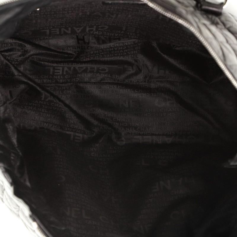 Women's or Men's Chanel Lady Braid Shopping Tote Quilted Distressed Lambskin XL