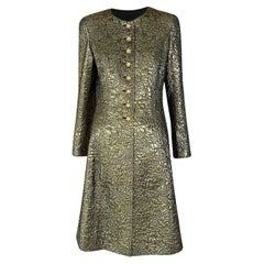 Chanel Lady Gaga Style Collectors Brocade Coat