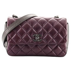 Chanel Lady Pearly Flap Bag Quilted Calfskin Mini